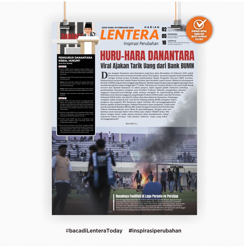 Huru-hara Danantara (Koran, Rabu 19/2/2025)